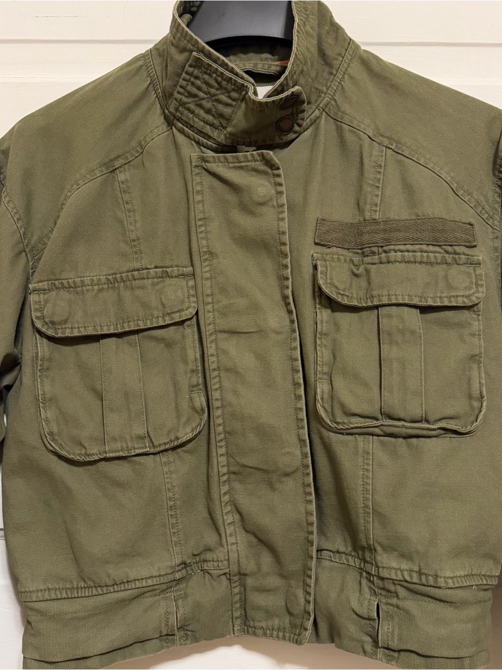 Aeropostale Olive Green utility Jacket military